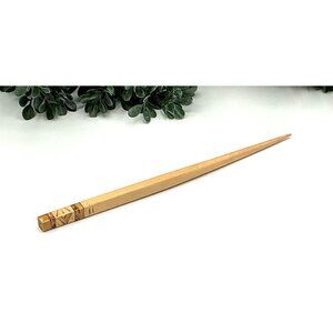 Vintage Handcrafted Wooden Hair Stick
